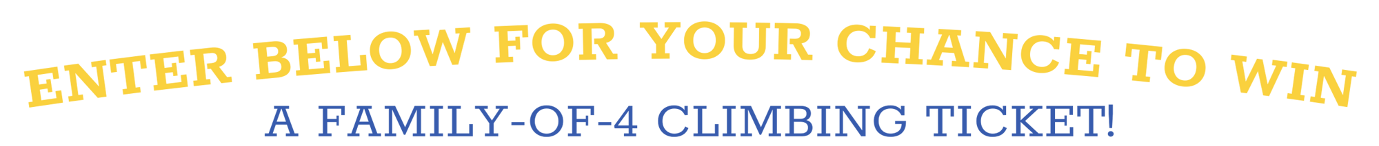Family Climb Comp Banner Family Climb Comp Banner